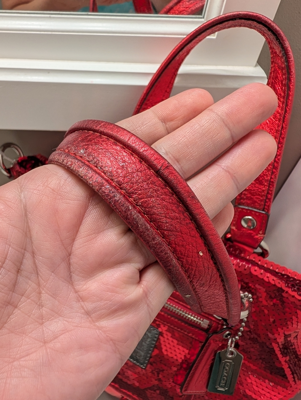 🥰 Vintage Y2K Rare Coach Poppy Spotlight Limited Edition #13821 Crossbody Bag ❤ - Picture 10 of 16